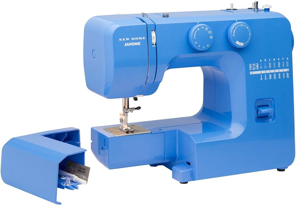 Janome Blue Couture Easy-to-Use Sewing Machine