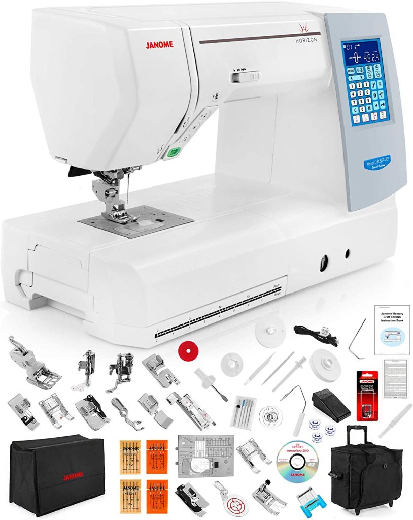 Janome Memory Craft 8200 QCP Computerized Sewing Machine